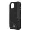 Mercedes MEHCP13SCDOBK iPhone 13 mini 5,4" czarny/black hardcase Leather Perforated Area