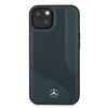 Mercedes MEHCP13SCDONA iPhone 13 mini 5,4" granatowy/navy hardcase Leather Perforated Area