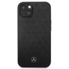 Mercedes MEHCP13SPSQBK iPhone 13 mini 5,4" czarny/black hardcase Leather Stars Pattern