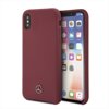 Mercedes MEHCPXSILRE iPhone X/ Xs hard case czerwony/red