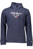 NIEBIESKA BLUZA MĘSKA BEZ ZAMKA TOMMY HILFIGER