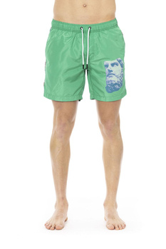 Costume de baie Marke Bikkembergs Beachwear Modell BKK1MBM13 Farbe Verde. Imbracaminte Barbat. Saison: