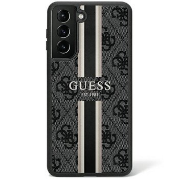 Guess GUHCS23LP4RPSK S23 Ultra S918 czarny/black hardcase 4G Printed Stripe