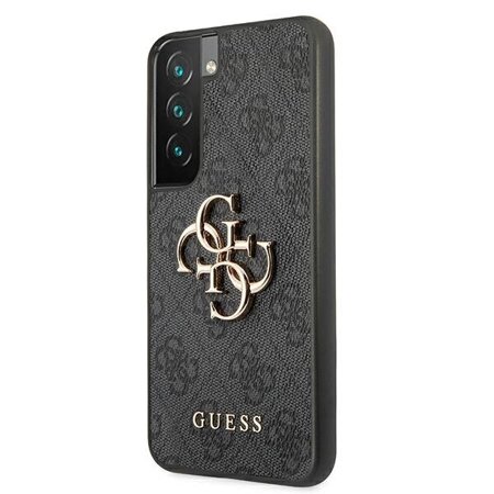 Guess GUHCS22S4GMGGR S901 S22 szary/grey hardcase 4G Big Metal Logo