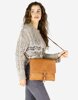 Torebka skórzana listonoszka stylowy minimalizm ala messenger leather bag - MARCO MAZZINI camel